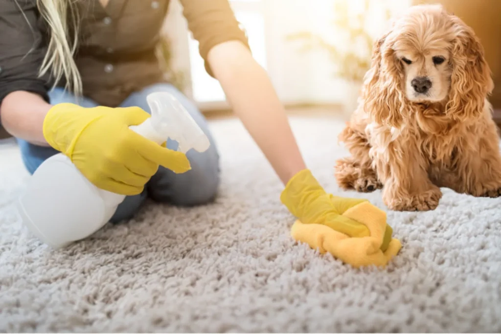 Professional Cleaning pet stain