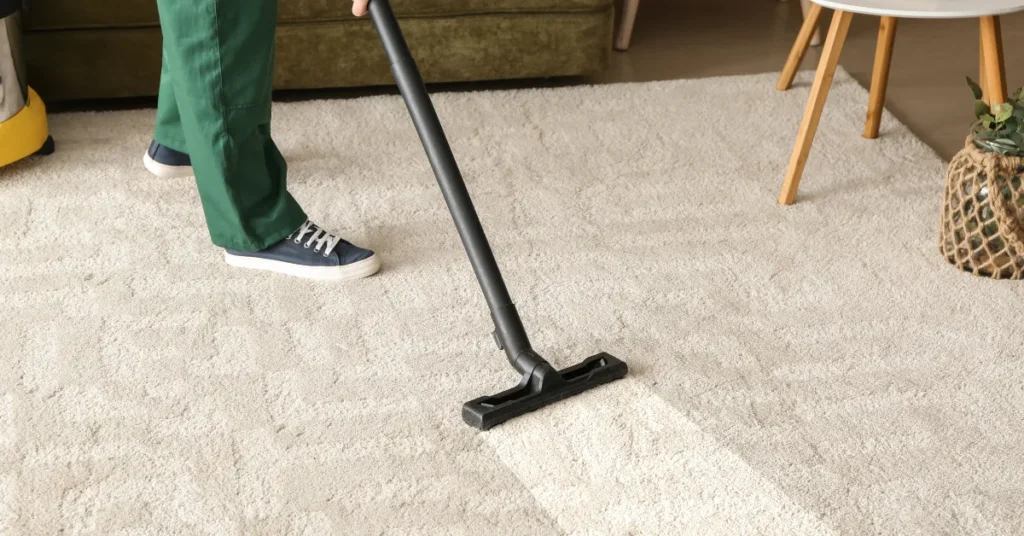 how to use a steam cleaner on carpet