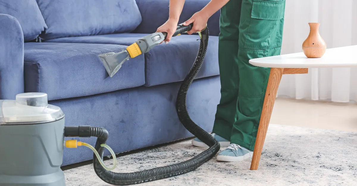 cleaning furniture upholstery
