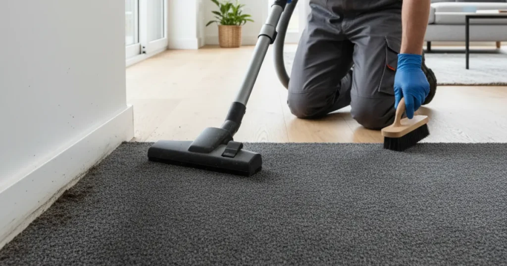 Clean Edges of Carpet