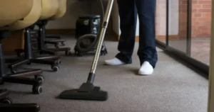 professional cleaning carpet