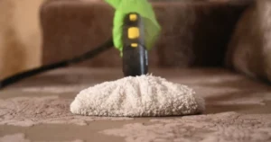 steam clean wool carpet