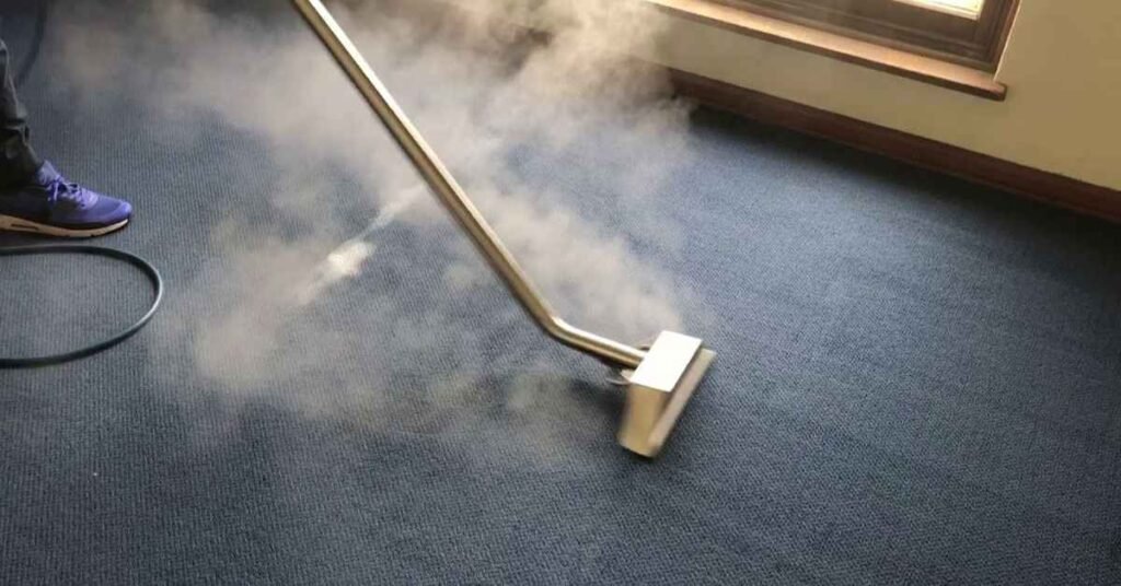 steam mop on carpet
