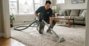 Carpet cleaning for mold removal