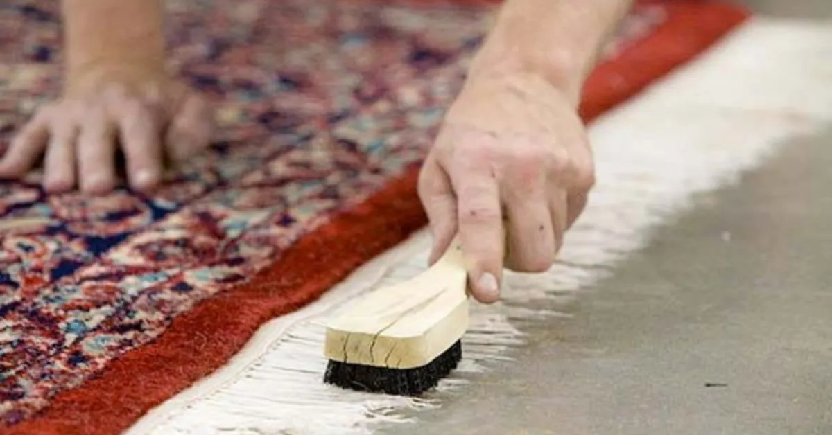 Area Rug Fringe Cleaning